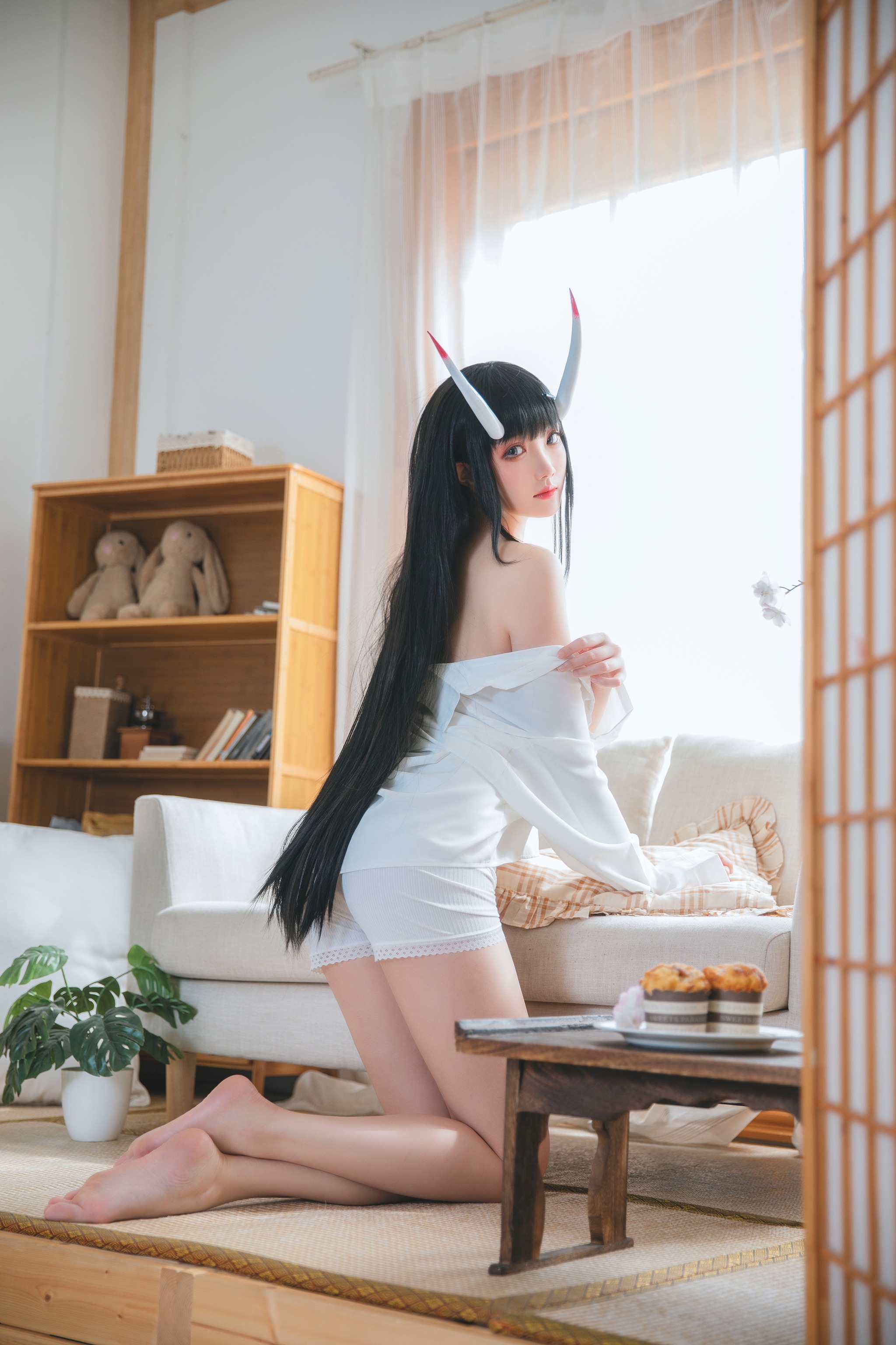 瓜希酱 - NO.046 能代衬衣 [23P]-XikXak